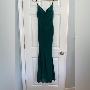 Glitterati Faviana Evergreen Dress, Size 2